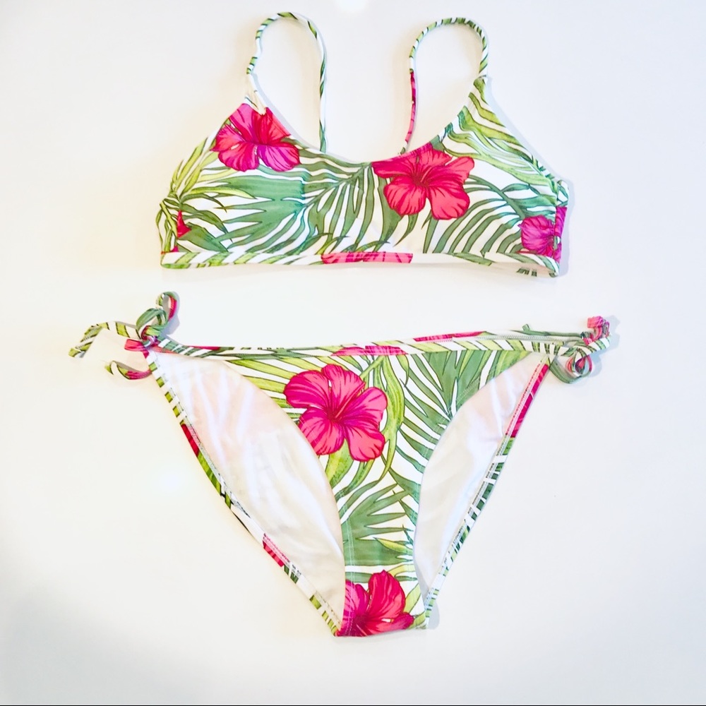 4/$20 NWOT IkA-Kul tropical print bikini 2 piece